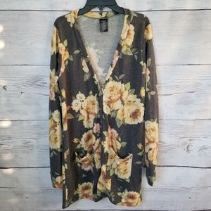 Agnes and Dora floral cardigan